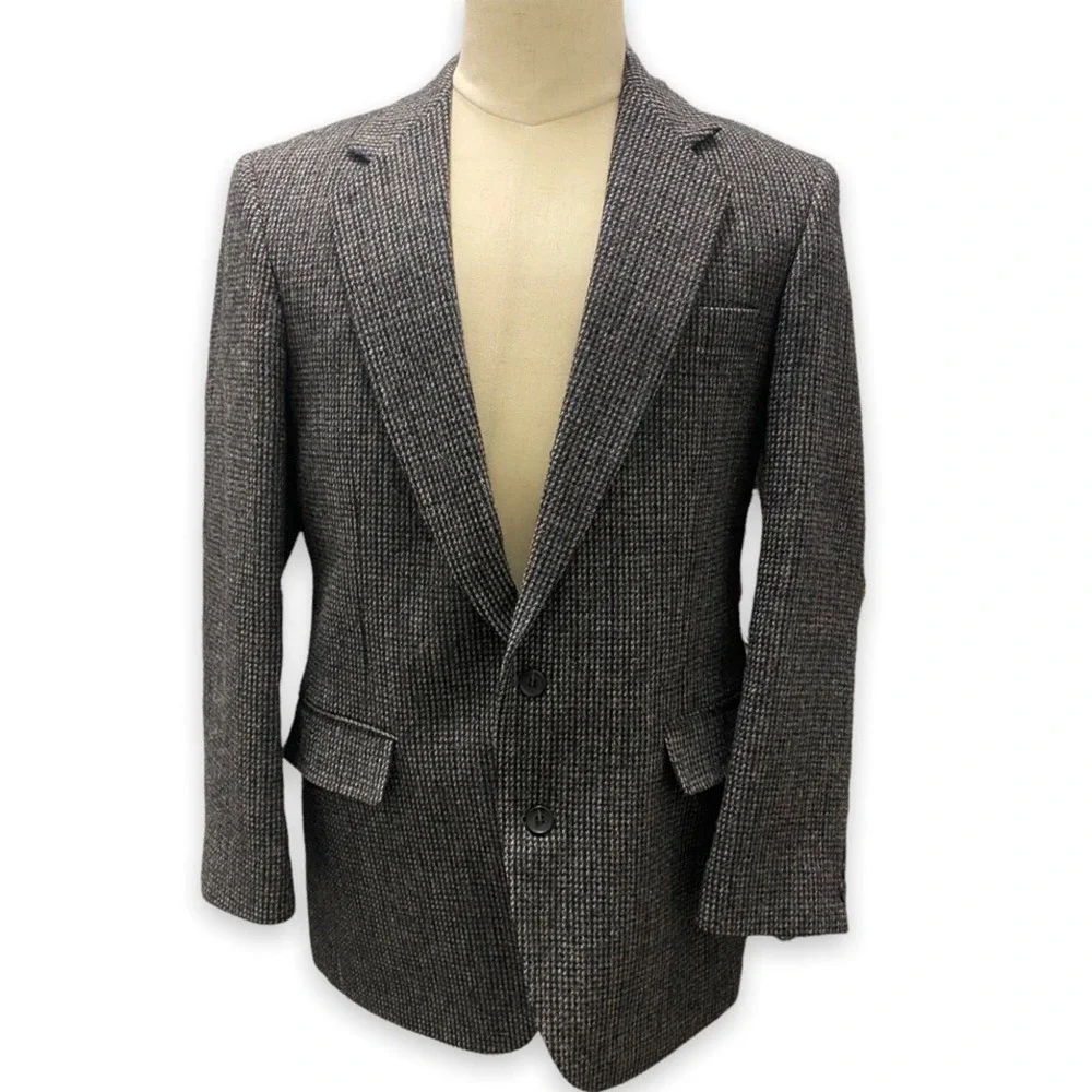 Vintage Haggar‎ Tweed Blazer Sport Coat Jacket Men's Size 40